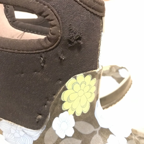 W’s Bogs Classic Mid Flower Print - Picture 6 of 7
